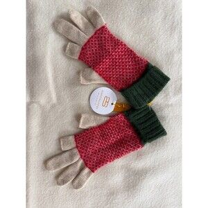 NEW w/tags Santacana (STCN) Madrid knit gloves made in Spain